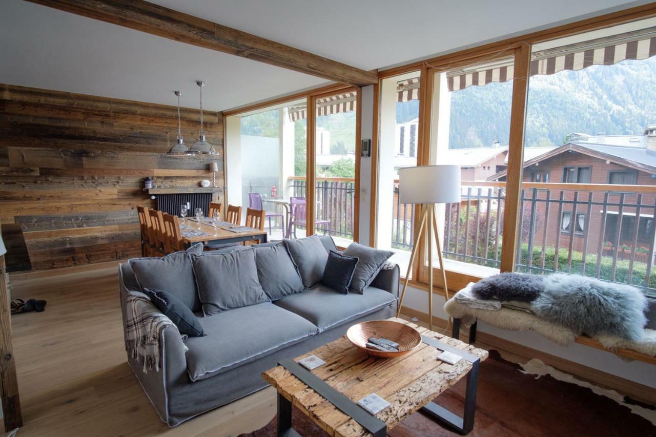 Apartament Z Widokiem Na Mt Blanc Apartment Chamonix Ngoại thất bức ảnh